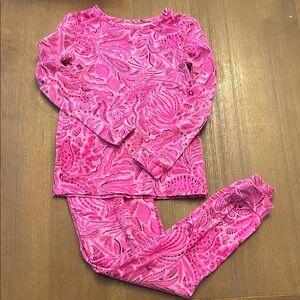 Lilly Pulitzer girls pajama set